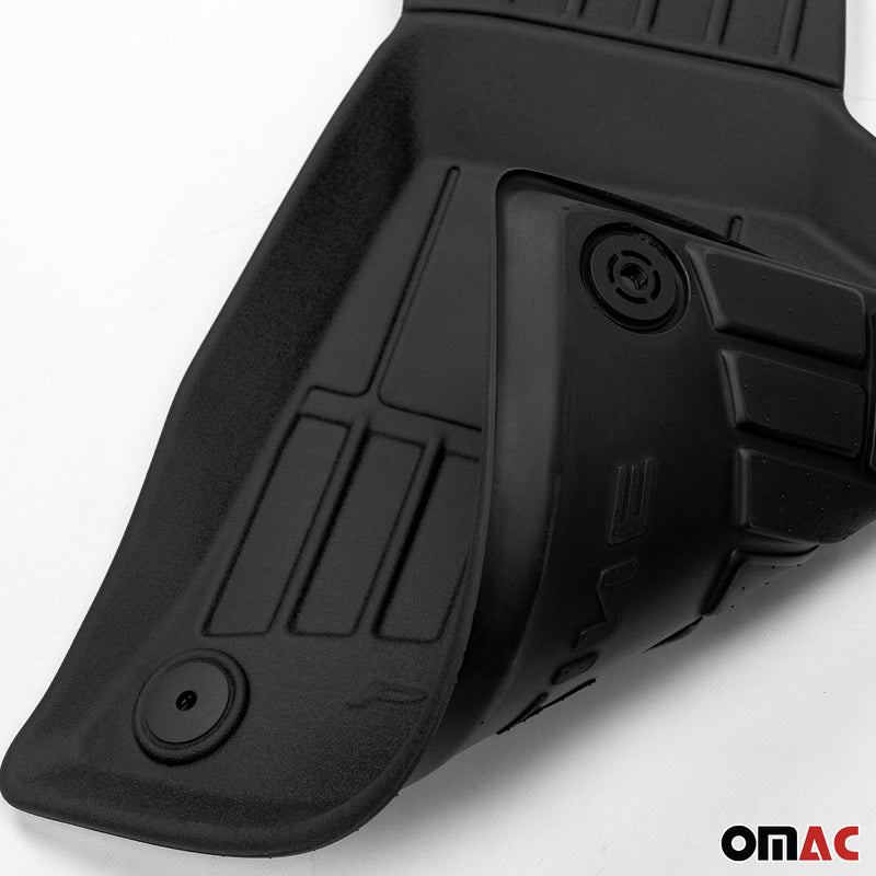Tappetini Audi A4 B6 Limo 2001-2004 in TPE nero, 4 pezzi