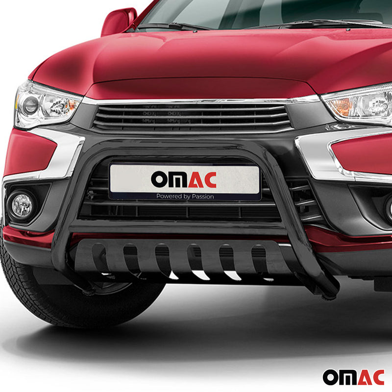 Protezione anteriore per Mitsubishi ASX 2017-2022 con ABE Black Steel 