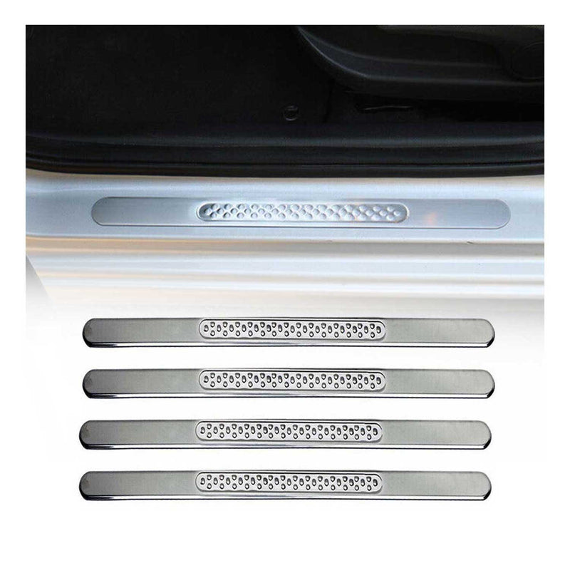 Einstiegsleisten Türschweller für Peugeot 307 2001-2009 Edelstahl Silber 2tlg