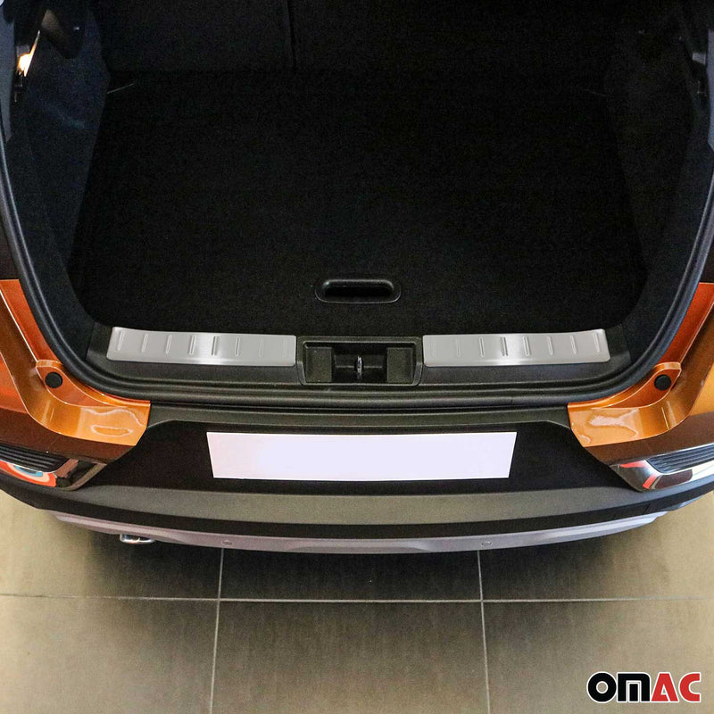 Paraurti di protezione della soglia di carico interna per Renault Captur 2020-2025 in acciaio inox, 2 pezzi