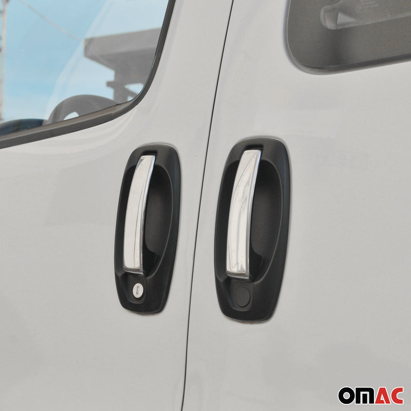 Copri maniglia porta, copri maniglia porta per Citroen Nemo 2008-2024 4 porte in acciaio inox 4x 