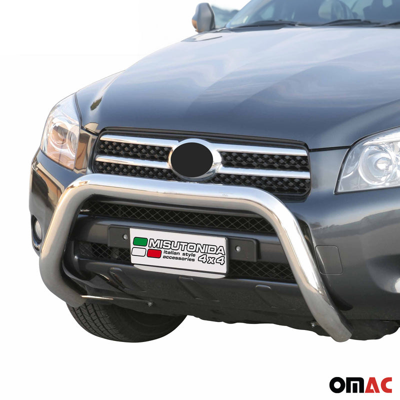 Protezione anteriore per Toyota RAV4 XA30 2006-2009 ø76mm acciaio argento