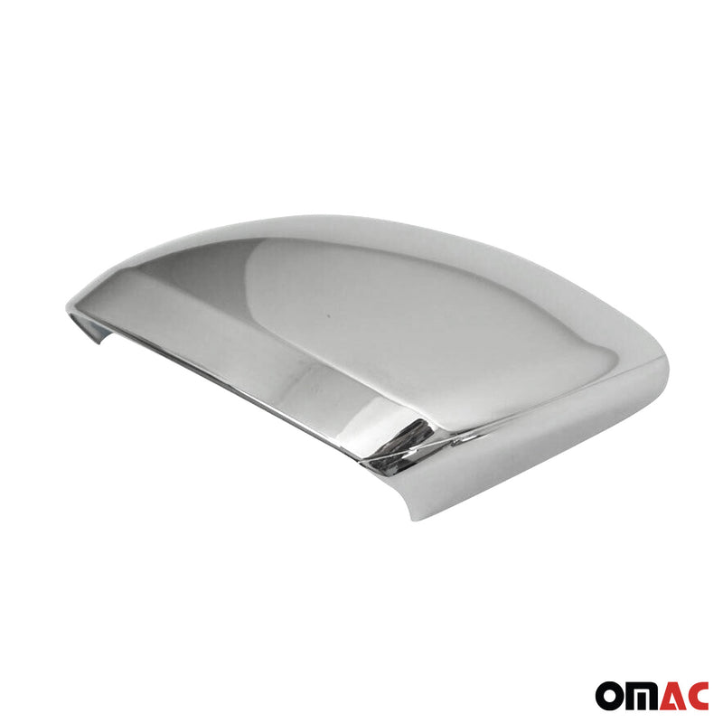 Calotte specchietti retrovisori per Mercedes Vito W447 2014-2025 ABS cromato argento 