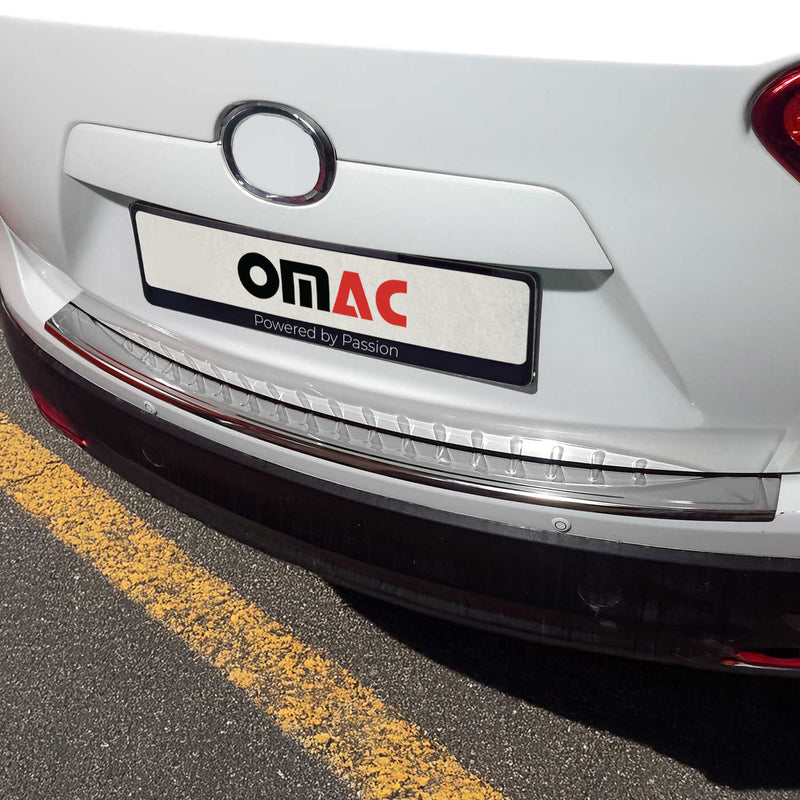 Protezione paraurti per soglia di carico per Mazda CX-5 2012-2017 in acciaio inox argento