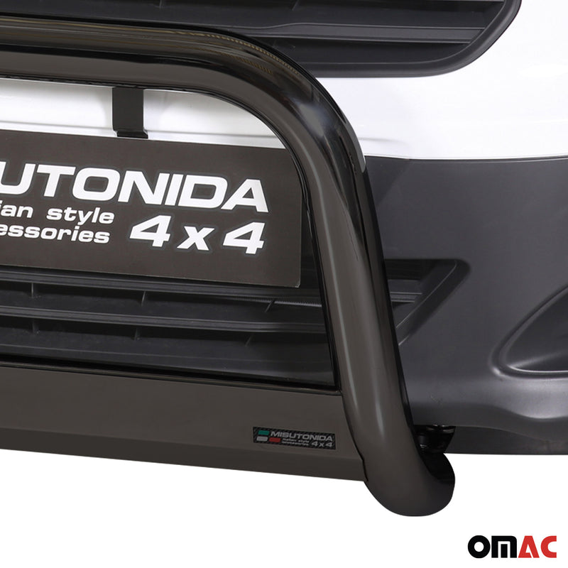 Protezione anteriore per Ford Transit Courier 2014-2017 ø63 acciaio nero