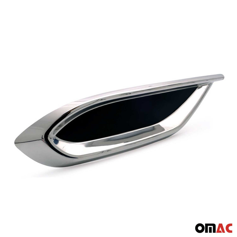 Diffusore paraurti, telaio di scarico per VW Tiguan AD 2020-2024 in acciaio inox, 3 pezzi