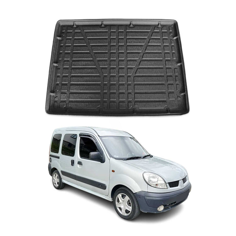 Vasca baule per Renault Kangoo 1999-2008 Gomma TPE Nero
