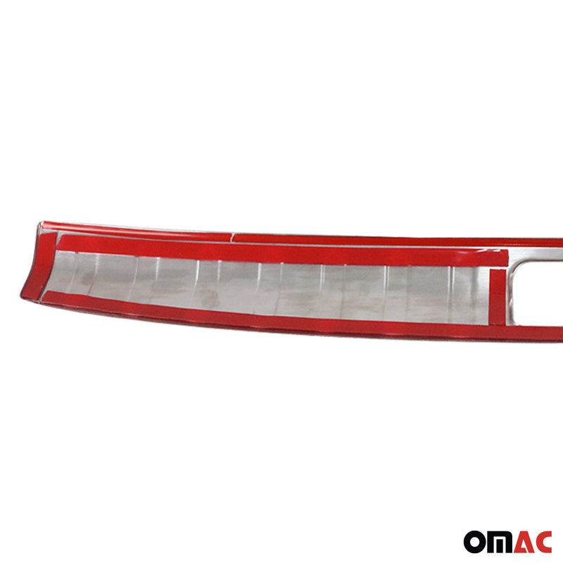 Protezione paraurti interna per soglia di carico per Skoda Yeti 2010-13 in acciaio inox cromato