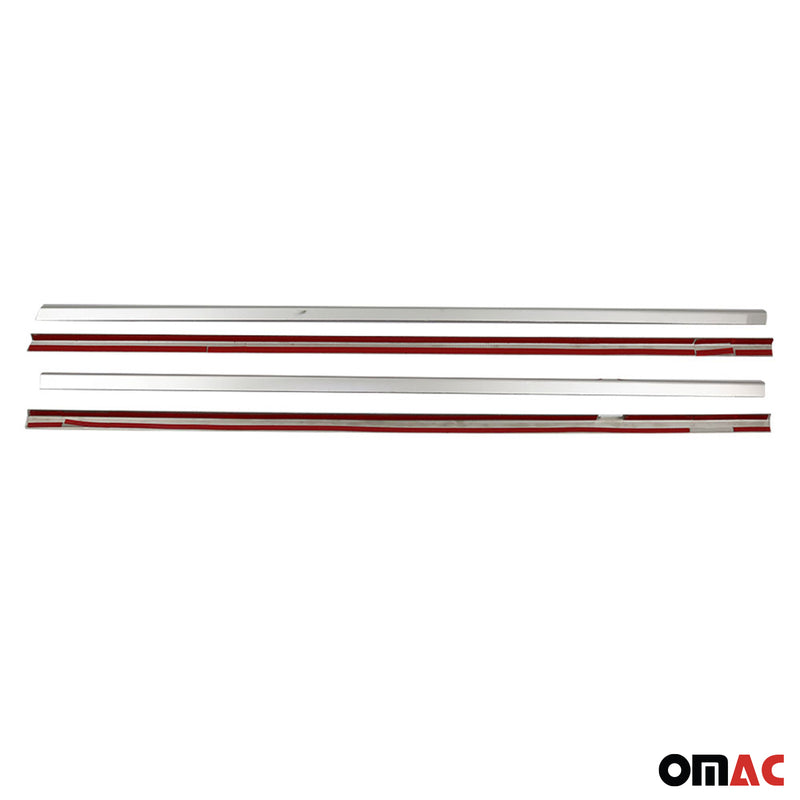 Listelli decorativi per finestrini per Land Rover Freelander 2007-2011 in acciaio inox, 4 pezzi