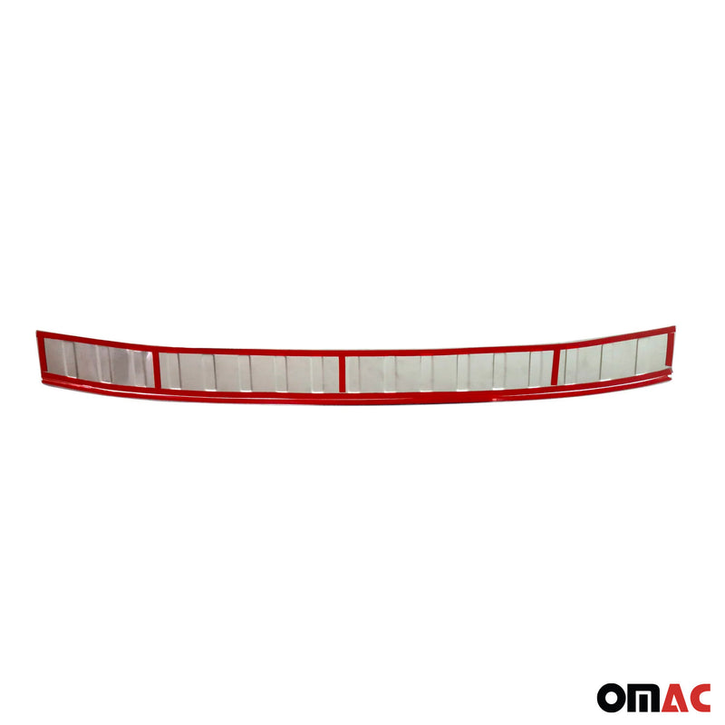 Protezione paraurti per soglia di carico per VW Golf Sportsvan 2013-25 Cromata Spazzolata