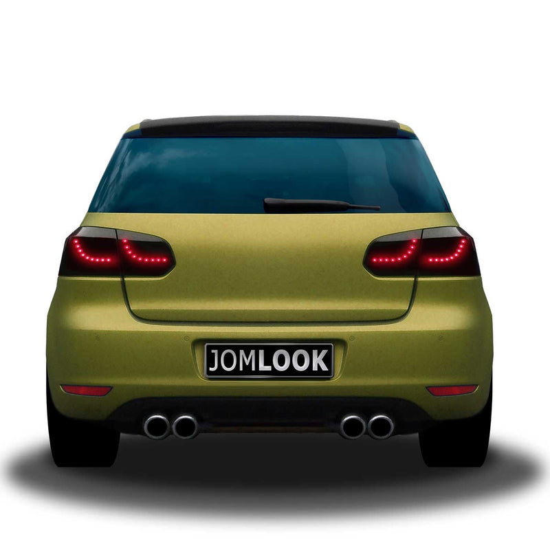 Fanali posteriori per VW Golf 6 2008-2012 neri 4 pezzi