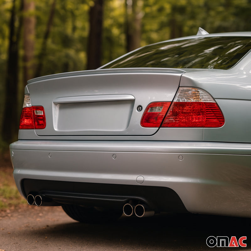 1998-2007 BMW 3er E46 Limo Heckspoiler Dachspoiler Hecklippe ABS Lackiert 1x