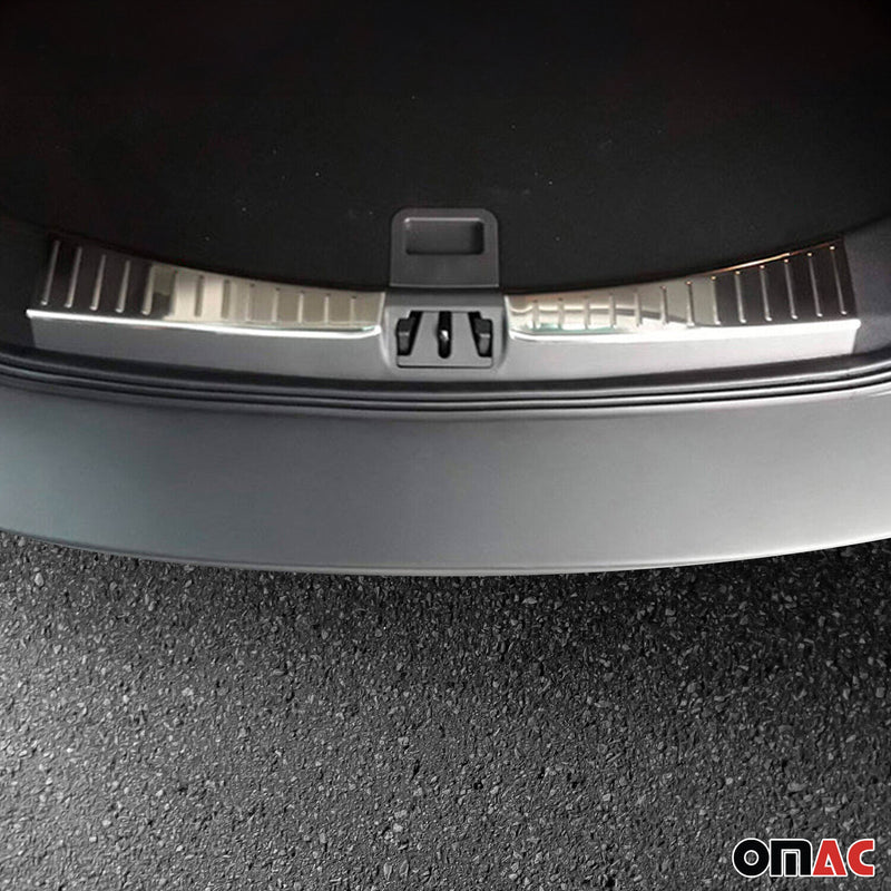Paraurti di protezione della soglia di carico interna per Ford Kuga 2013-2016 in acciaio inossidabile spazzolato