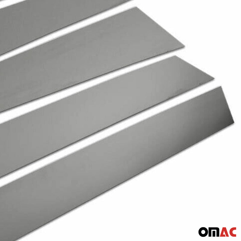 Rivestimento del montante della portiera del montante B per Range Rover Sport 2013-2020 cromato scuro 6x