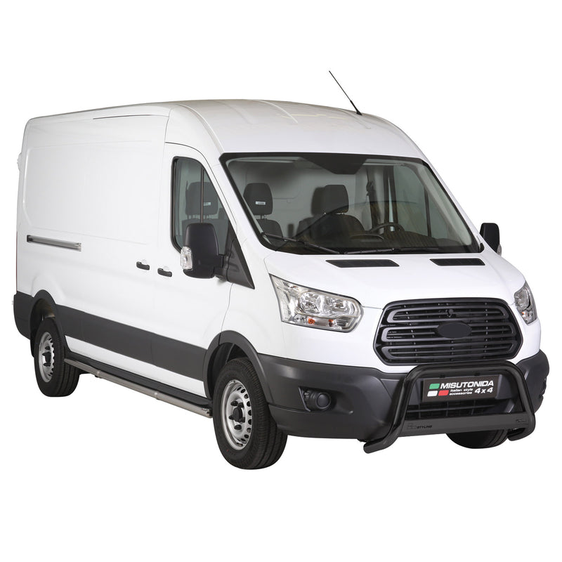Protezione anteriore per Ford Transit 2014-2025 ø63mm acciaio nero 