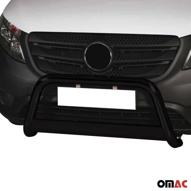 Protezione anteriore per Mercedes Vito Viano 2015-2019 ø63 acciaio nero