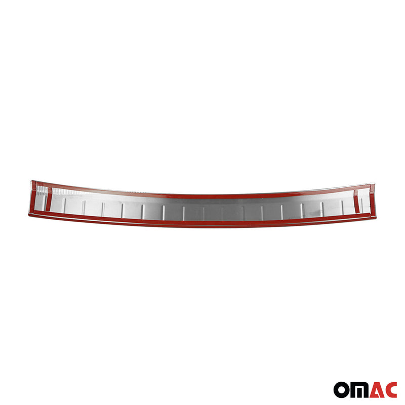 Protezione paraurti per soglia di carico per BMW Serie 2 F45 2014-2021 in acciaio inox argento