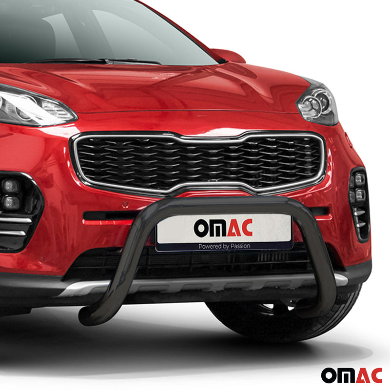 Frontbügel Frontschutzbügel für Kia Sportage 2015-2018 mit ABE Stahl Schwarz