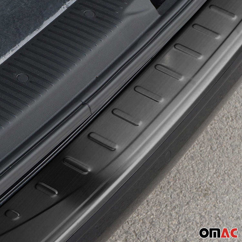 Paraurti di protezione della soglia di carico per VW T6 T6.1 2015-2024 porta singola spazzolato scuro