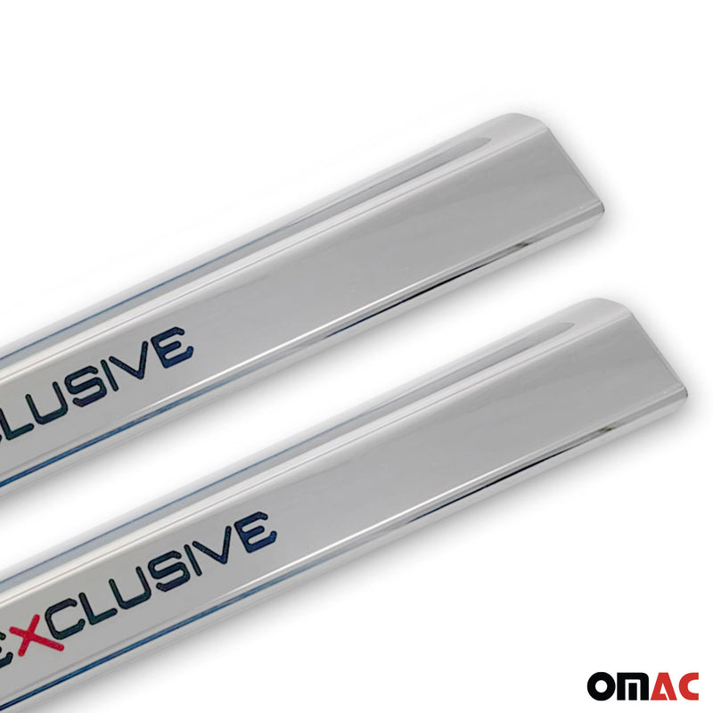 Soglie delle portiere Edition per Seat Leon Mi Toledo in acciaio inox 2x