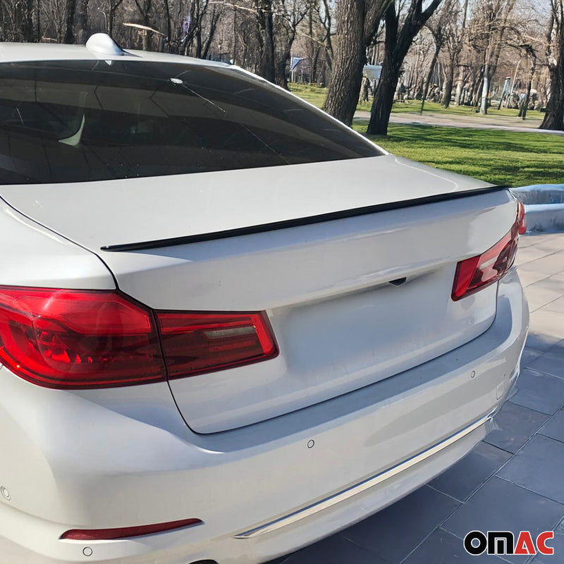 Spoiler posteriore, spoiler sul tetto, labbro posteriore per BMW Serie 5 G30 2016-2022, ABS primerizzato, 1 pezzo 