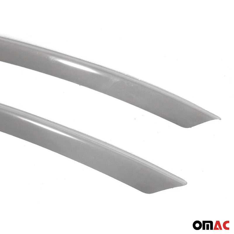 Cornice per fendinebbia per Skoda Yeti 2010-2013 in acciaio inox argento 2x