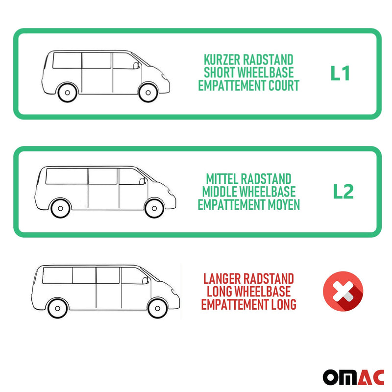 Paraurti di protezione della soglia di carico per Toyota Proace 3 2017-2024 passo L1 L2 in alluminio