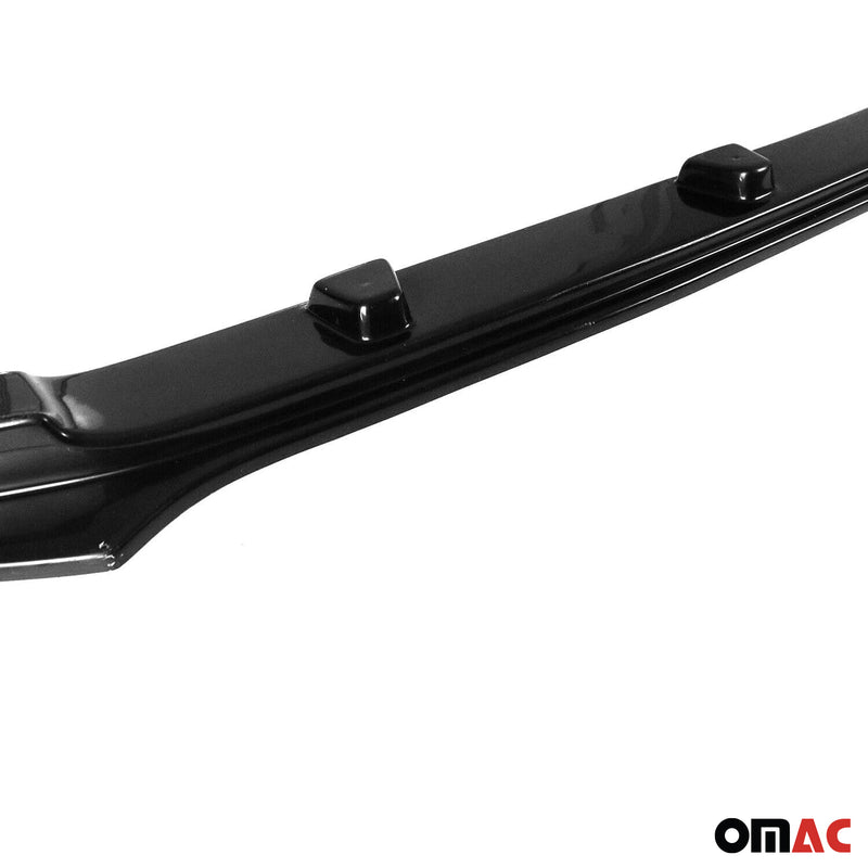 Labbro anteriore paraurti per Ford Tourneo Custom 2013-2017, auto, ABS nero
