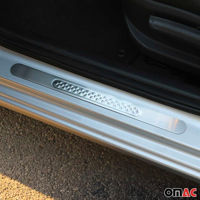 Einstiegsleisten Türschweller für Jeep Renegade 2014-2024 Edelstahl Silber 2tlg