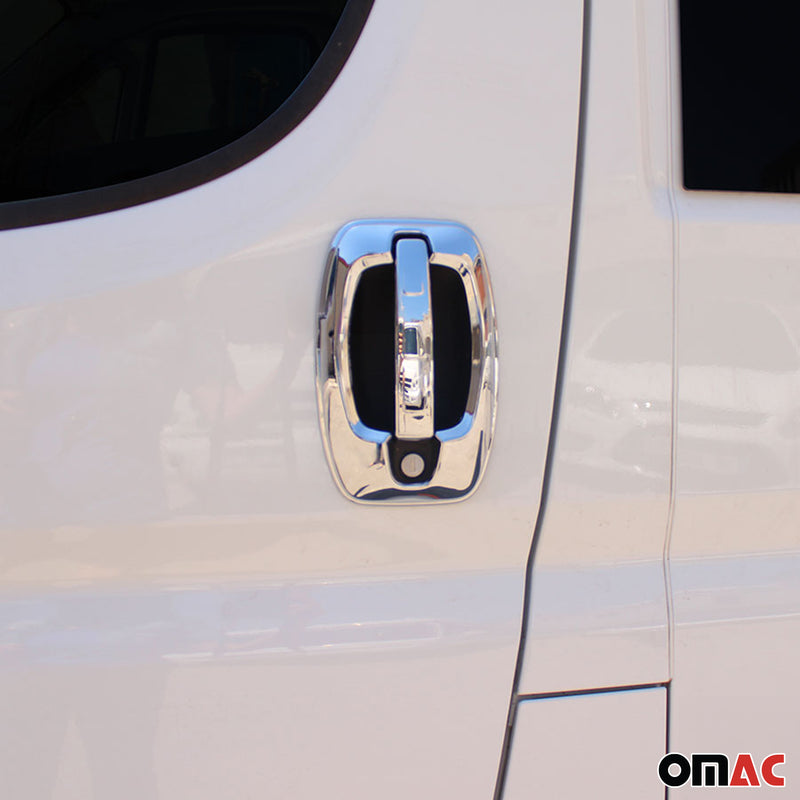 Copri maniglia porta, copri maniglia porta per Fiat Ducato 2006-2024 4 porte ABS cromato 8x 