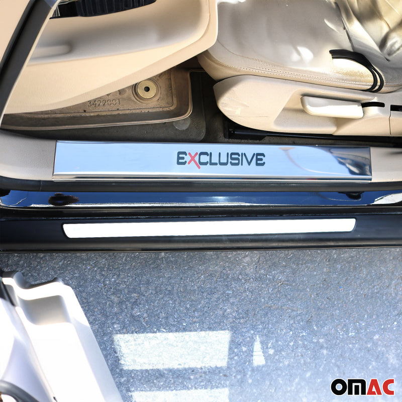 Soglie porte Edition per Ford B-Max C-Max in acciaio inox argento 2 pezzi