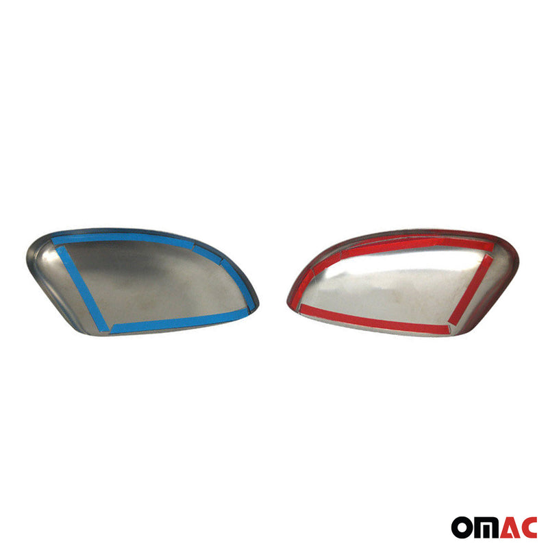 Calotte degli specchietti per Ford Focus mk2 Focus mk3 Mondeo mk4 in acciaio inossidabile