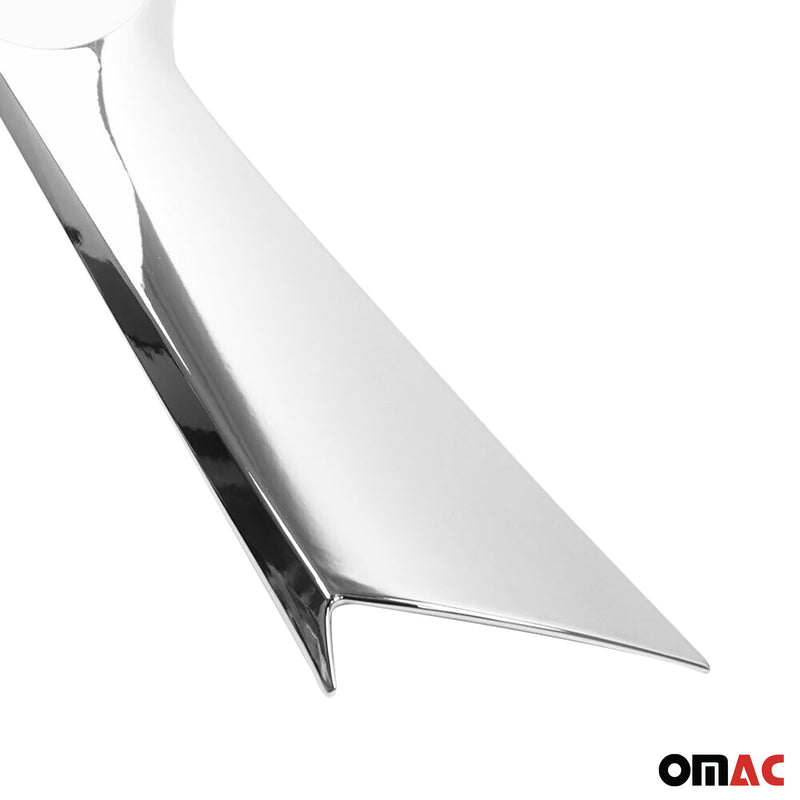 Modanatura del bagagliaio, finitura del portellone posteriore per Toyota RAV4 2018-2025, ABS cromato argento 