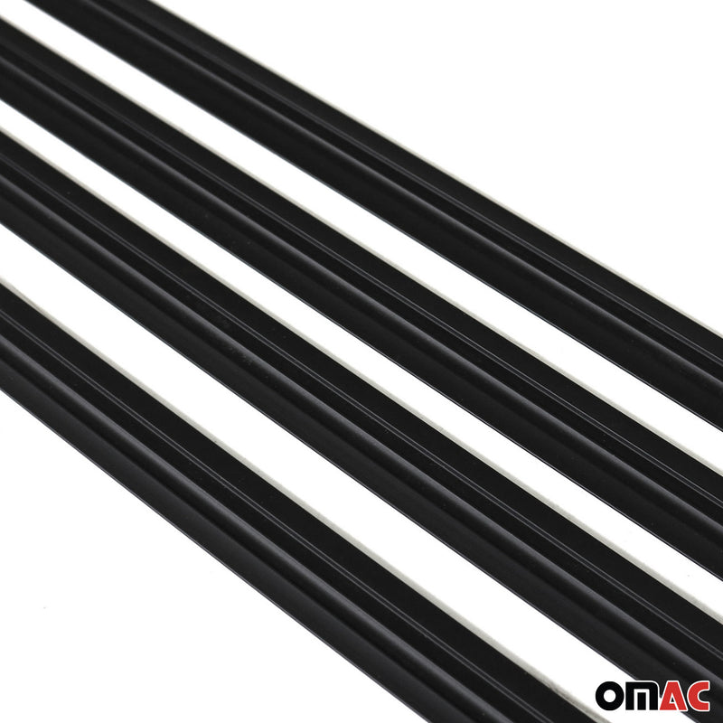 Protezione per portiera laterale per Kia Venga Ceed Sportage Sorento Rio Alu Nero 8x
