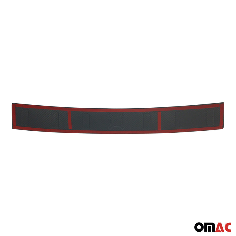 Protezione paraurti per soglia di carico in fibra di carbonio per Jeep Renegade 2014-2024