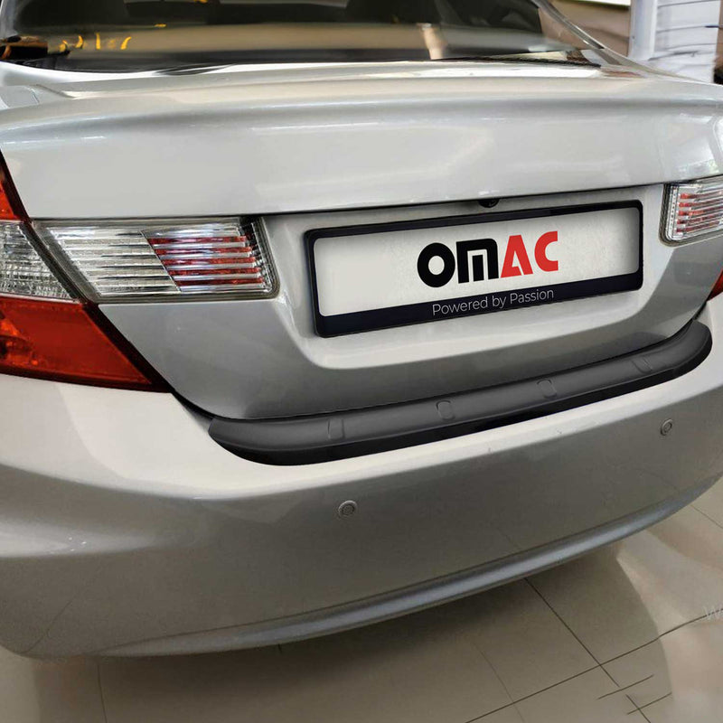 Protezione paraurti per soglia di carico per Honda Civic 2012-2016 ABS nero lucido