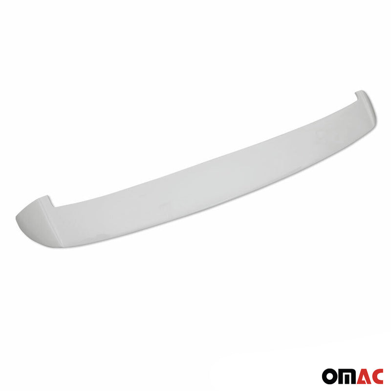 Spoiler posteriore per tetto per Peugeot Partner Tepee 2008-2018 in ABS verniciato bianco 