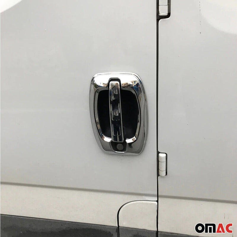 Copri maniglia porta, copri maniglia porta per Fiat Ducato 2006-2020 2 porte ABS cromato 4x 