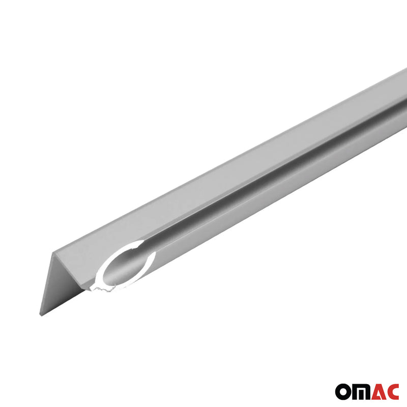Sonnensegel Kedereinzug Kederschiene Kederleiste für VW T5 T6 ab 2003 L1 Silber