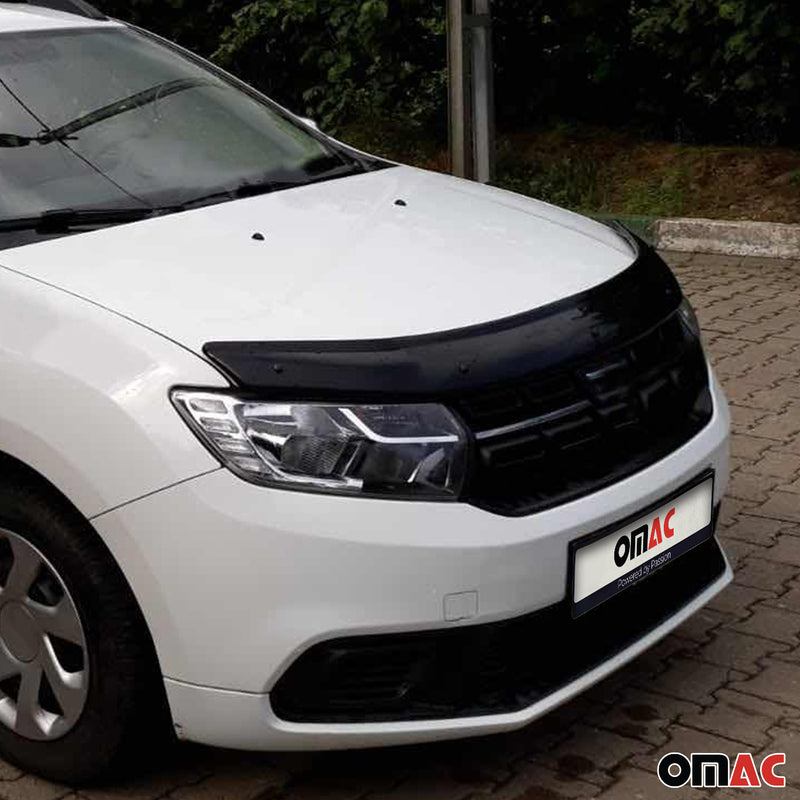 Deflettore cofano zanzariera per Dacia Logan MCV 2013-2020 scuro 