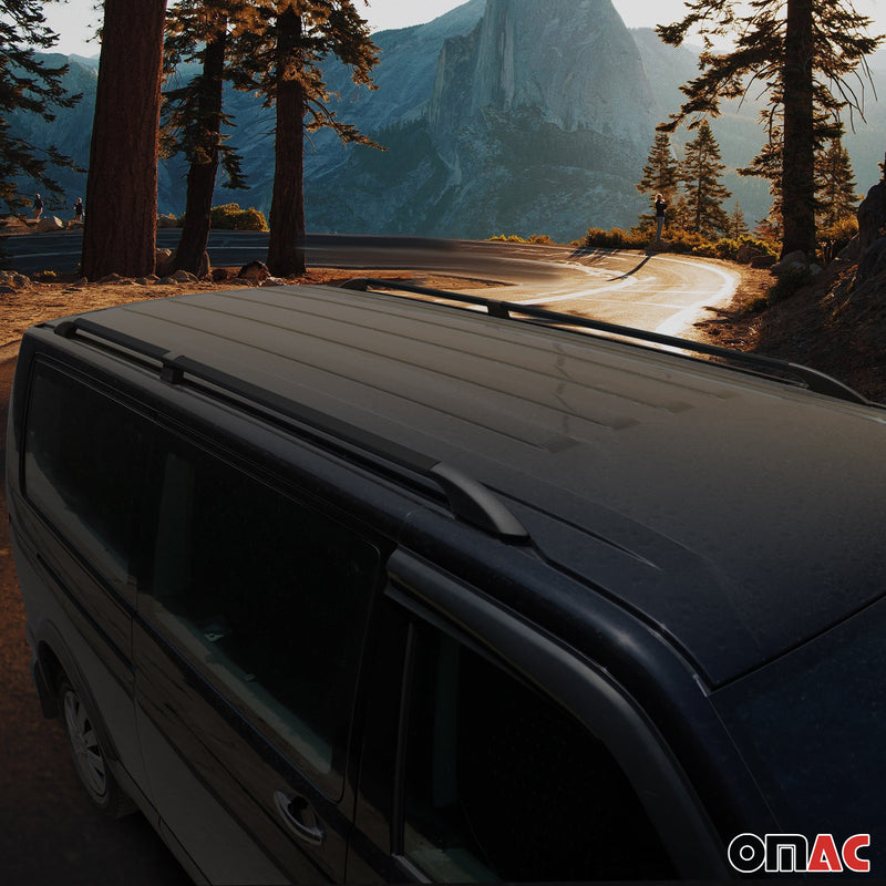 Barre portatutto per Opel Combo E 2019-2025 corte in alluminio nero