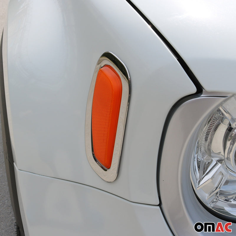 Cornice indicatore di direzione, copertura indicatore laterale per Jeep Renegade 2014-2024 in acciaio inox 