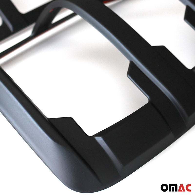 Strisce luci posteriori per Ford Ranger 2011-2024 ABS cromato scuro 2 pezzi