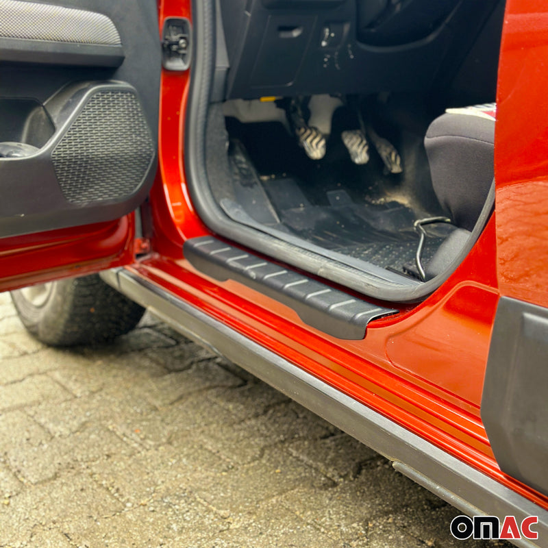Soglie d'ingresso per Dacia Jogger 2022-2025 ABS Nero Opaco 4x