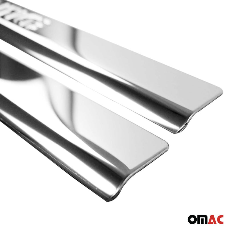 Soglie porte Edition per Mitsubishi Colt 1980-2012 acciaio inox 2x