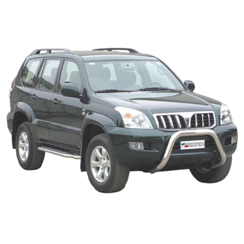 Protezione anteriore per Toyota Land Cruiser KDJ120 2003-2008 ø76 acciaio