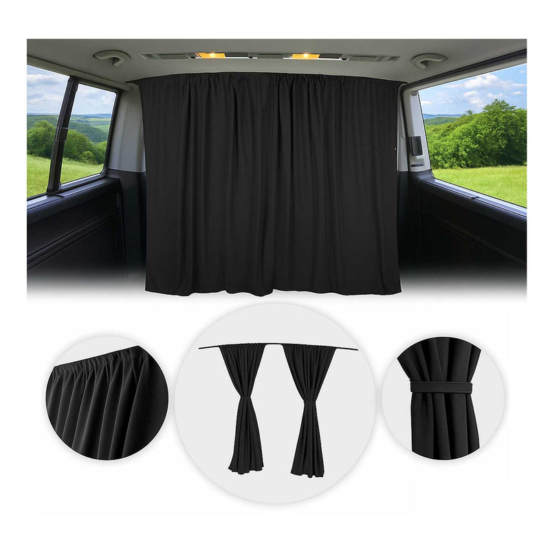 Tende per cabina per VW Multivan T7 L1 L2 Nero
