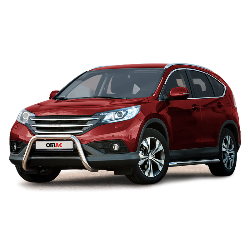 Protezione anteriore per Honda CR-V 2012-2016 con bull bar ABE argento 