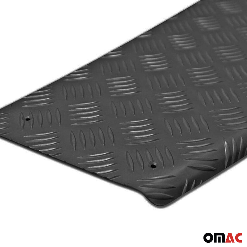 Protezione paraurti per soglia di carico per Ford Transit 2014-2025 alluminio nero