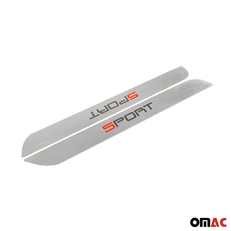 Battitacco per Alfa Romeo 147 156 in acciaio inox tuning sport 2x